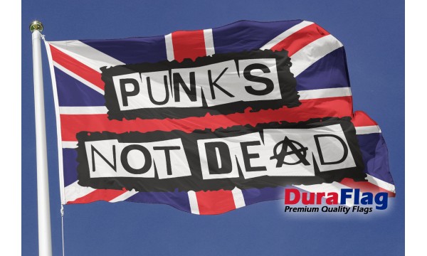 DuraFlag® Punks Not Dead Premium Quality Flag